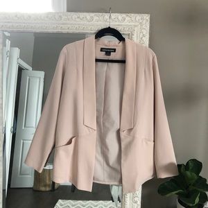 Blush coloured blazer